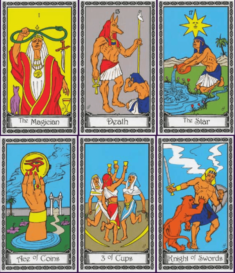 Tarot Egyptien tirages et interprétation (2023)